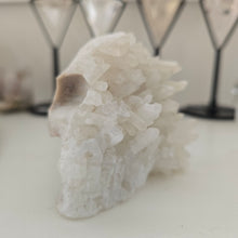 Load image into Gallery viewer, Quartz Cluster Stone Skull
