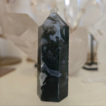Load image into Gallery viewer, Moss Agate Tower
