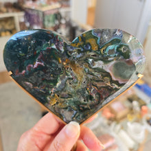 Load image into Gallery viewer, Ocean Jasper Heart

