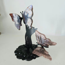Load image into Gallery viewer, Playful Cat - 2 Butterflies
