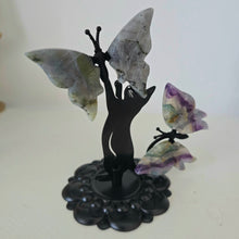 Load image into Gallery viewer, Playful Cat - 2 Butterflies
