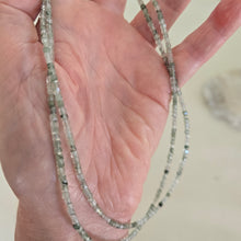 Load image into Gallery viewer, Green Rutile Quartz Faceted Necklace
