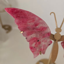 Load image into Gallery viewer, Rhodonite in Quartz Butterfly Wings
