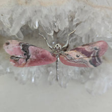 Load image into Gallery viewer, Rhodochrosite Dragonfly
