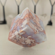 Load image into Gallery viewer, Pink Agate Spinning Cube
