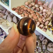 Load image into Gallery viewer, Red Tiger&#39;s Eye Sphere
