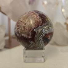 Load image into Gallery viewer, Mexican Crazy Lace Agate Sphere
