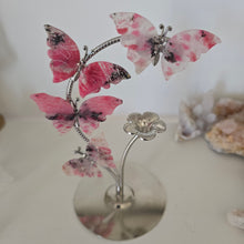 Load image into Gallery viewer, Rhodonite Butterfly Set
