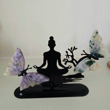 Load image into Gallery viewer, Yoga Lady - 2 Butterflies

