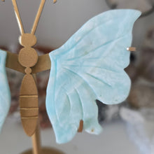 Load image into Gallery viewer, Blue Aragonite Butterfly Wings
