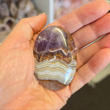 Load image into Gallery viewer, Amethyst Crazy Lace Palmstone
