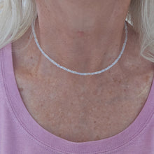 Load image into Gallery viewer, Opalite Faceted Necklace
