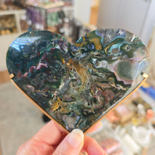 Load image into Gallery viewer, Ocean Jasper Heart
