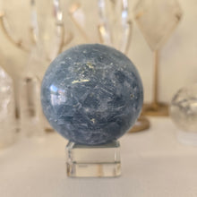 Load image into Gallery viewer, Blue Calcite Sphere
