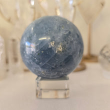Load image into Gallery viewer, Blue Calcite Sphere
