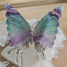 Load image into Gallery viewer, Rainbow Fluorite Butterfly
