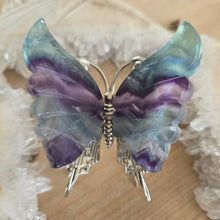 Load image into Gallery viewer, Rainbow Fluorite Butterfly
