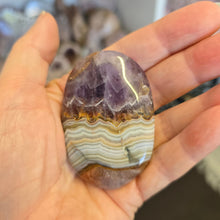 Load image into Gallery viewer, Amethyst Crazy Lace Palmstone
