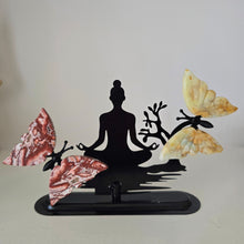 Load image into Gallery viewer, Yoga Lady - 2 Butterflies
