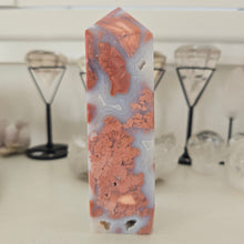 Load image into Gallery viewer, Pink Agate Tower
