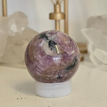 Load image into Gallery viewer, Pink Charorite Sphere - Rare
