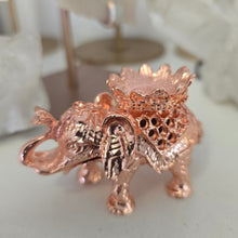 Load image into Gallery viewer, Elephant Sphere Stand -- Rose Gold
