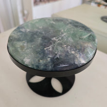 Load image into Gallery viewer, Feather Fluorite Spinning Table
