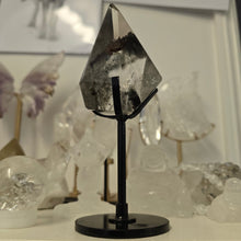 Load image into Gallery viewer, Garden Quartz Freeform on Stand
