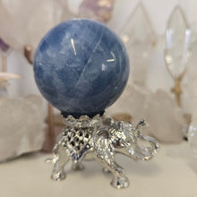 Load image into Gallery viewer, Elephant Sphere Stand -- Silver
