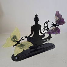 Load image into Gallery viewer, Yoga Lady - 2 Butterflies
