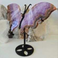 Load image into Gallery viewer, Amethyst Crazy Lace Agate Butterfly Wings
