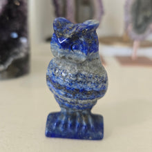 Load image into Gallery viewer, Lapis Lazuli Owl
