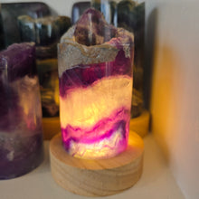 Load image into Gallery viewer, Rainbow Fluorite Lamp
