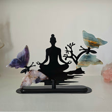 Load image into Gallery viewer, Yoga Lady - 2 Butterflies
