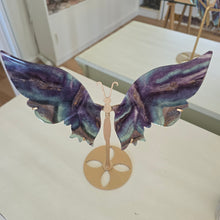 Load image into Gallery viewer, Fluorite Butterfly Wings
