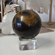 Load image into Gallery viewer, Tiger&#39;s Eye Sphere
