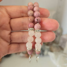 Load image into Gallery viewer, Rhodonite and Rose Quartz Bracelet
