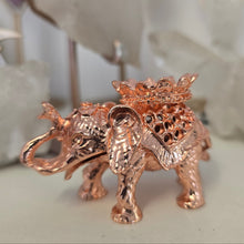 Load image into Gallery viewer, Elephant Sphere Stand -- Rose Gold
