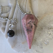 Load image into Gallery viewer, Rhodonite Pendulum
