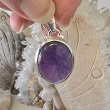 Load image into Gallery viewer, Amethyst Sterling Silver Pendant
