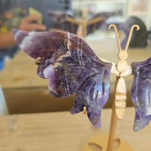 Load image into Gallery viewer, Chevron Amethyst Wings

