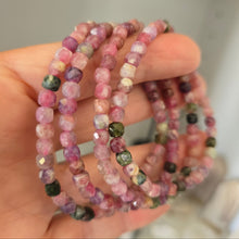 Load image into Gallery viewer, Pink Tourmaline Bracelet - Faceted
