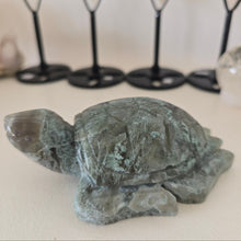 Load image into Gallery viewer, Moss Agate Turtle

