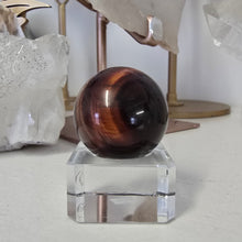 Load image into Gallery viewer, Red Tiger&#39;s Eye Sphere
