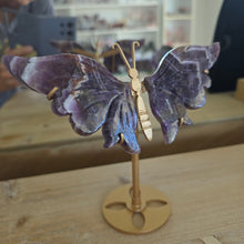 Load image into Gallery viewer, Chevron Amethyst Wings

