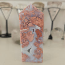 Load image into Gallery viewer, Pink Agate Tower

