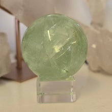 Load image into Gallery viewer, Green Fluorite Sphere
