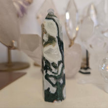 Load image into Gallery viewer, Moss Agate Tower
