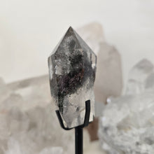 Load image into Gallery viewer, Garden Quartz Points on Stand

