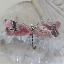 Load image into Gallery viewer, Rhodochrosite Dragonfly
